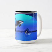 Orca Zweifarbige Tasse (VorderseiteRechts)