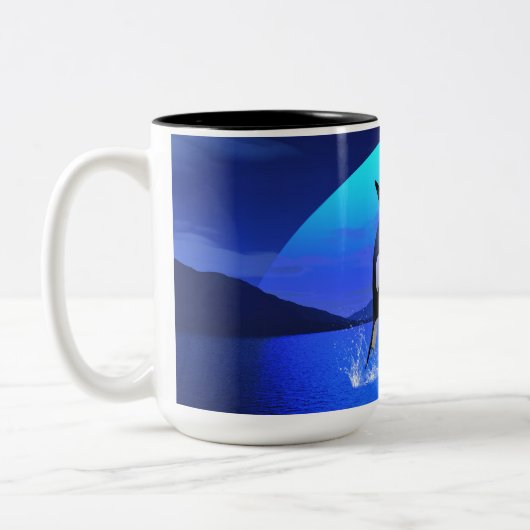 Orca Zweifarbige Tasse (Links)
