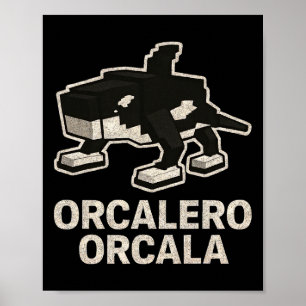 Orcalero Orcala - Lustige italienische Brainrot-Ki Poster
