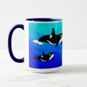 Orcas - 15 oz.Combo-Tasse Tasse (Links)
