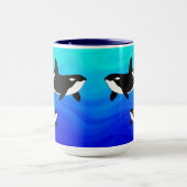 Orcas - 15 oz.Combo-Tasse Tasse (Zentrum)