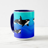 Orcas - 15 oz.Combo-Tasse Tasse (Vorderseite Links)