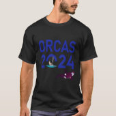 Orcas 2024 T-Shirt (Vorderseite)