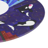 Orcas Ascending Schneidebrett (Ecke)