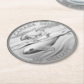 ORCAS-CODE RUNDER PAPPUNTERSETZER (Angewinkelt)