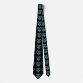 Orcas der Klang des Ozeans, Neck Tie Krawatte (Vorderseite)