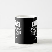 Orcas Don't Get Mad They Get Even  Kaffeetasse (Mittel)