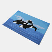 Orcas Doormat Fußmatte (Schrägansicht)