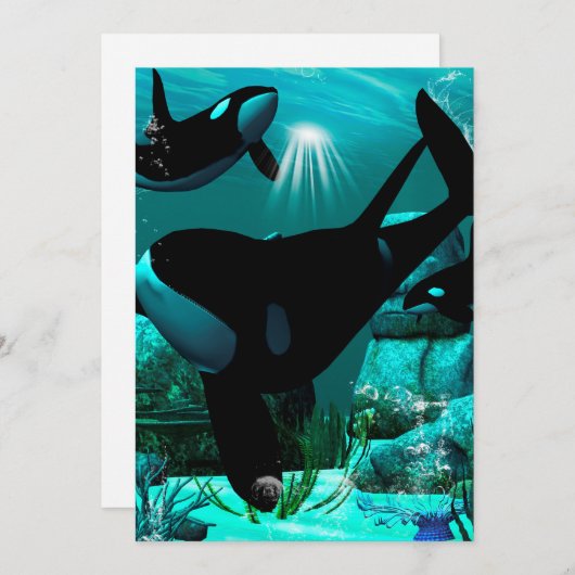 Orcas Einladung (Vorne/Hinten)