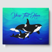 Orcas - Gästebuch (Vorderseite)