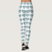 Orcas in gebrochenen Glasherden, Leggings (Rückseite)