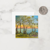 Orcas Island, San Juan Islands, Washington Mitteilungskarte (Vorderseite/Rückseite Beispiel)