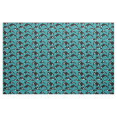Orcas Killer Wale im Ozean Gemustert Stoff (Fat Quarter (45,7 x 55,9 cm))