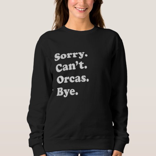 Orcas Long Sleeve Sweatshirt (Vorderseite)