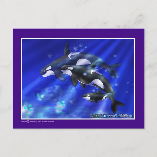 Orcas Postkarte (Vorderseite)