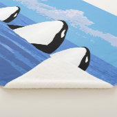 Orcas Sherpa Blanket Sherpadecke (3/4)