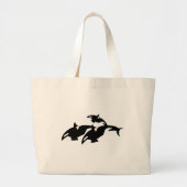 Orcas Tote Bag Jumbo Stoffbeutel (Vorne)