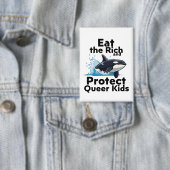 Orcas und queere Kinder Button (Insitu)