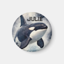 Orcawellige Stürme, Personalisiert Magnet