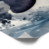 Orcawellige Wellen, Poster (Ecke)