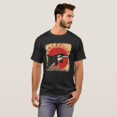 Orcazilla - Funny Killer Whale Orca T-Shirt (Vorne ganz)