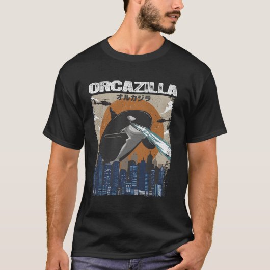 Orcazilla T-Shirt (Vorderseite)