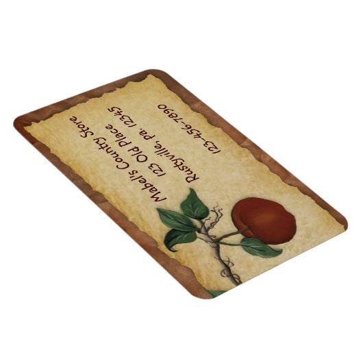 Orchard Apple Premium Magnet (Rechte Seite)