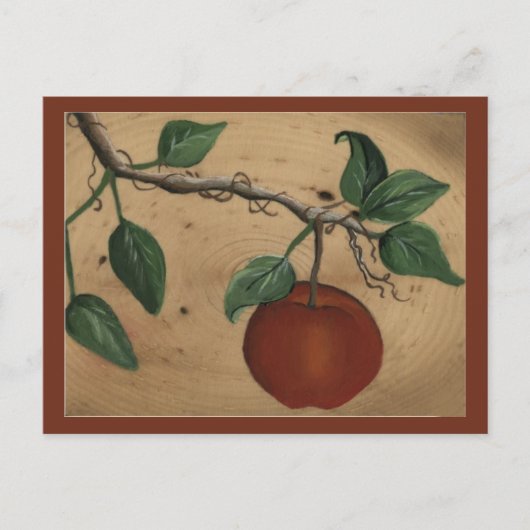 Orchard Apple Recicard Postkarte (Vorderseite)