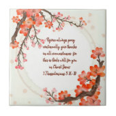 Orchard Bloom Branches Fliese (Vorderseite)