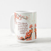 Orchard Bloom Branches Kaffeetasse (Vorderseite Links)