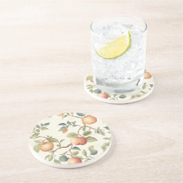 Orchard Blossom Sandstone Getränkeuntersetzer