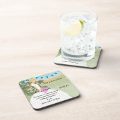 Orchard Buntings Blonde Untersetzer (Rechte Seite)