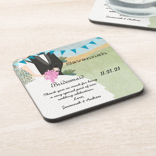 Orchard Buntings Untersetzer (Linke Seite)