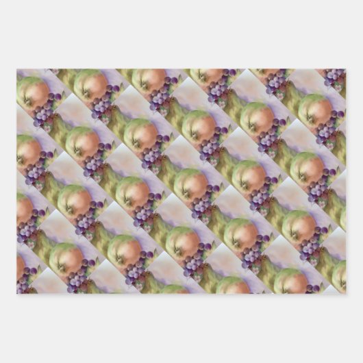 Orchard Ernte Geschenkblätter — Set von 3 Geschenkpapier Set (Vorderseite 3)