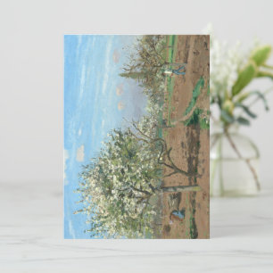 Orchard in Bloom, Louveciennes Camille Pissarro