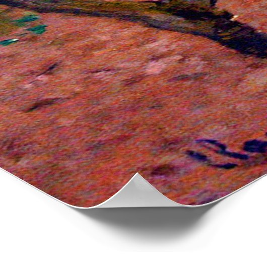 Orchard in Bloom Poster (Ecke)