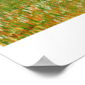 Orchard in Bloom Vincent van Gogh Kunst Poster (Ecke)