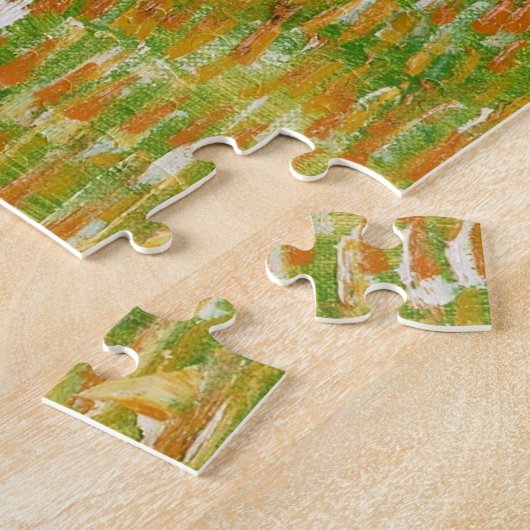 Orchard in Bloom Vincent van Gogh lebendige Kunst Puzzle (Seite)