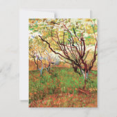 Orchard in Blossom von Vincent van Gogh (Vorderseite)