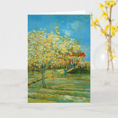 Orchard in Blossom von Vincent van Gogh Karte (Gelbe Blume)