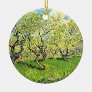 Orchard in Blossom von Vincent van Gogh Keramik Ornament