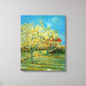 Orchard in Blossom von Vincent van Gogh Leinwanddruck (Vorderseite)