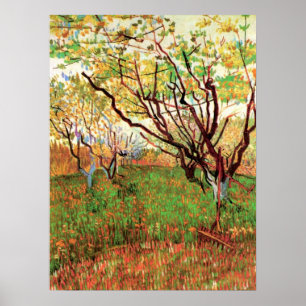 Orchard in Blossom von Vincent van Gogh Poster