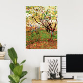Orchard in Blossom von Vincent van Gogh Poster (Heimbüro)