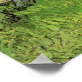 Orchard in Blossom von Vincent van Gogh Poster (Ecke)