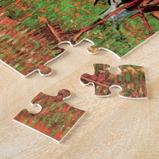 Orchard in Blossom von Vincent van Gogh Puzzle (Seite)