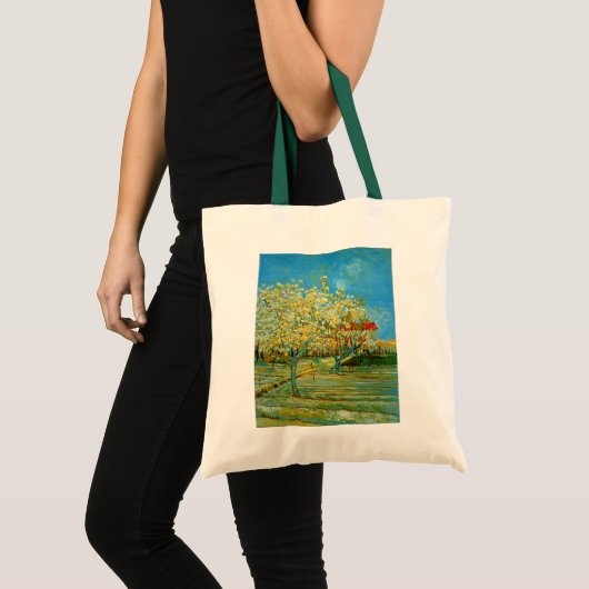 Orchard in Blossom von Vincent van Gogh Tragetasche (Vorderseite (Produkt))