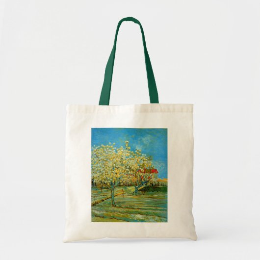 Orchard in Blossom von Vincent van Gogh Tragetasche (Vorne)
