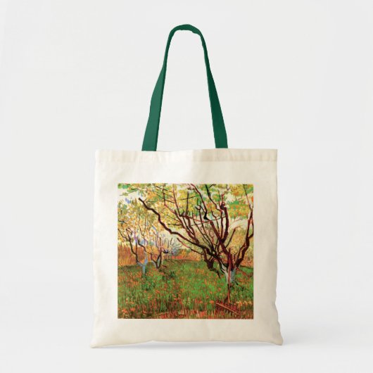 Orchard in Blossom von Vincent van Gogh Tragetasche (Vorne)