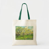 Orchard in Blossom von Vincent van Gogh Tragetasche (Vorne)